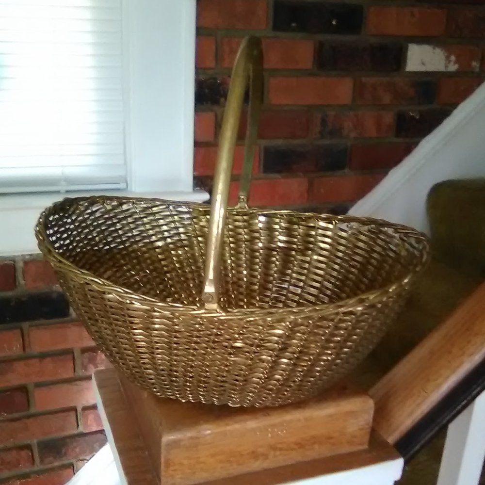 Brass Basket
